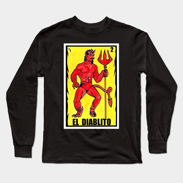 EL DIABLITO Long Sleeve T-Shirt by The Losers Club